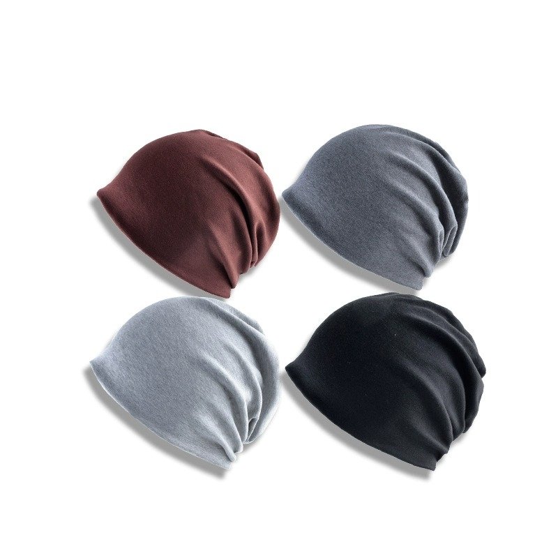A man's hat, a man's hat, a man's turban, a woman's air-conditioning cap, and a woman's summer