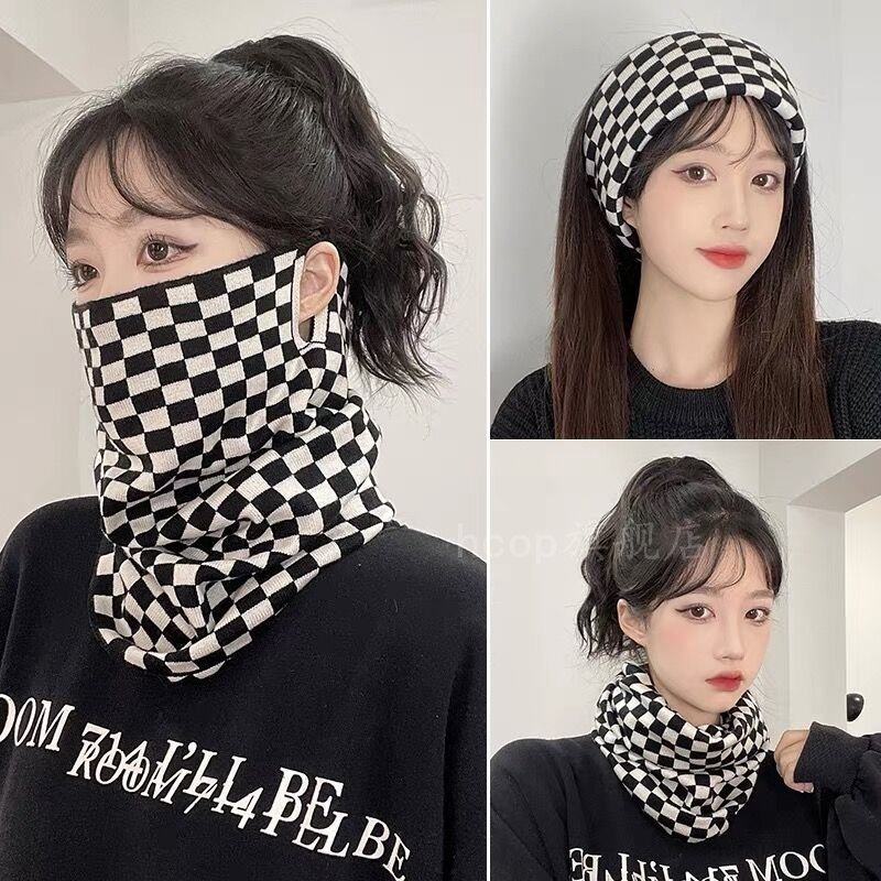 New section 2024 for Ms. Warm Shaft, winter turban turban changer, man on a hood outside