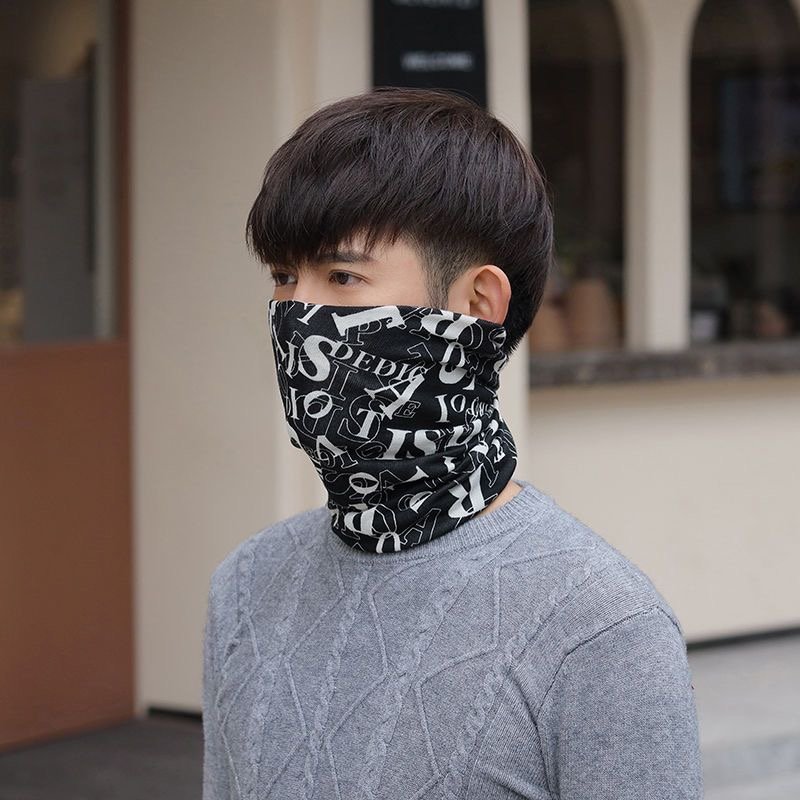 Windproof, multi-purpose male and female headscarves for neck and neck-covered, winter turban and moon hats