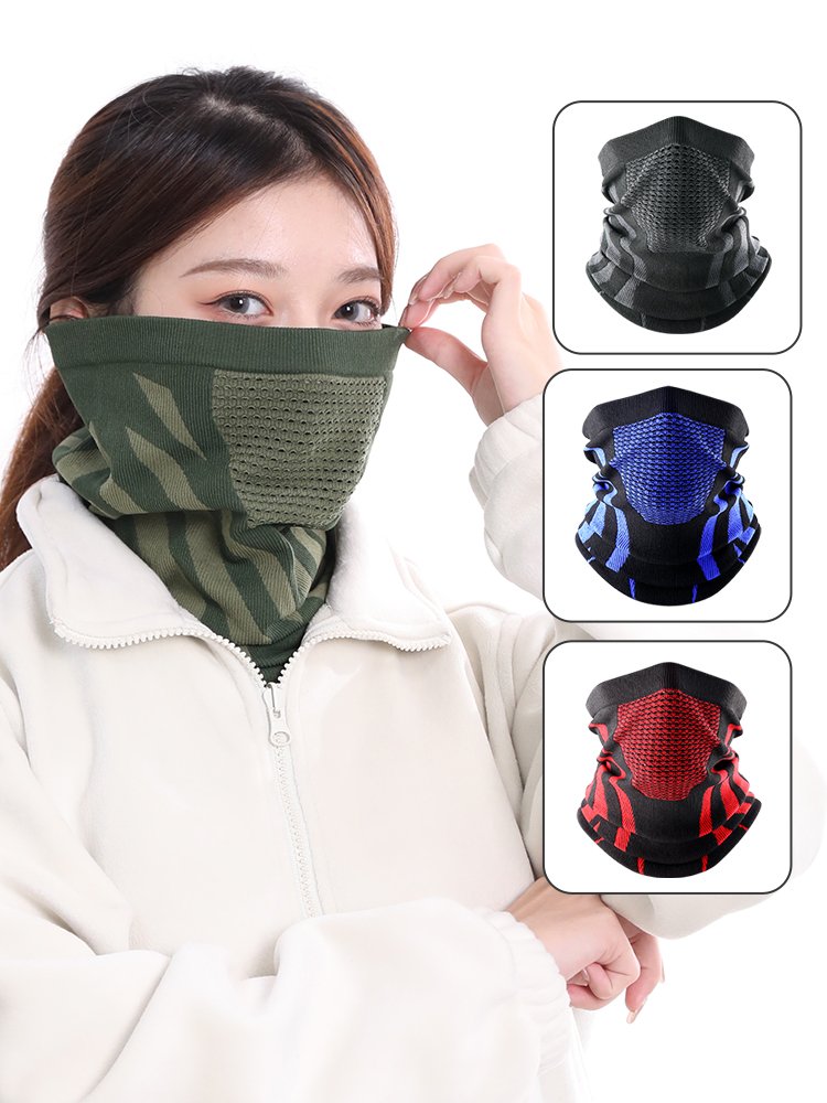 GUMAO/GURMAM RIDES A FACE MASK FOR WINTER AND WINTER, WARM AND WARM, MOUNTAIN-MOUNTED HIJAB, WITH A SEAMLESS AIR SCARF