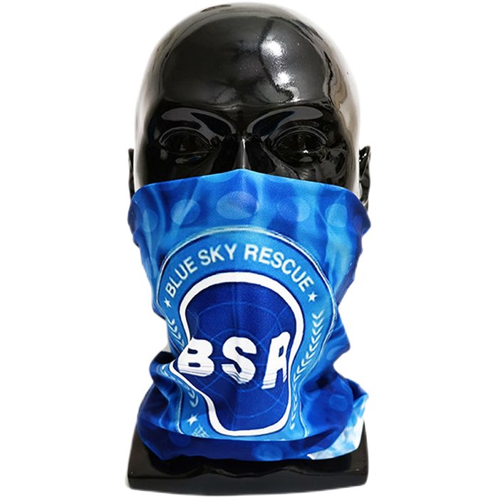 blue sky rescue ice mask mask sweating around sunset dust mask