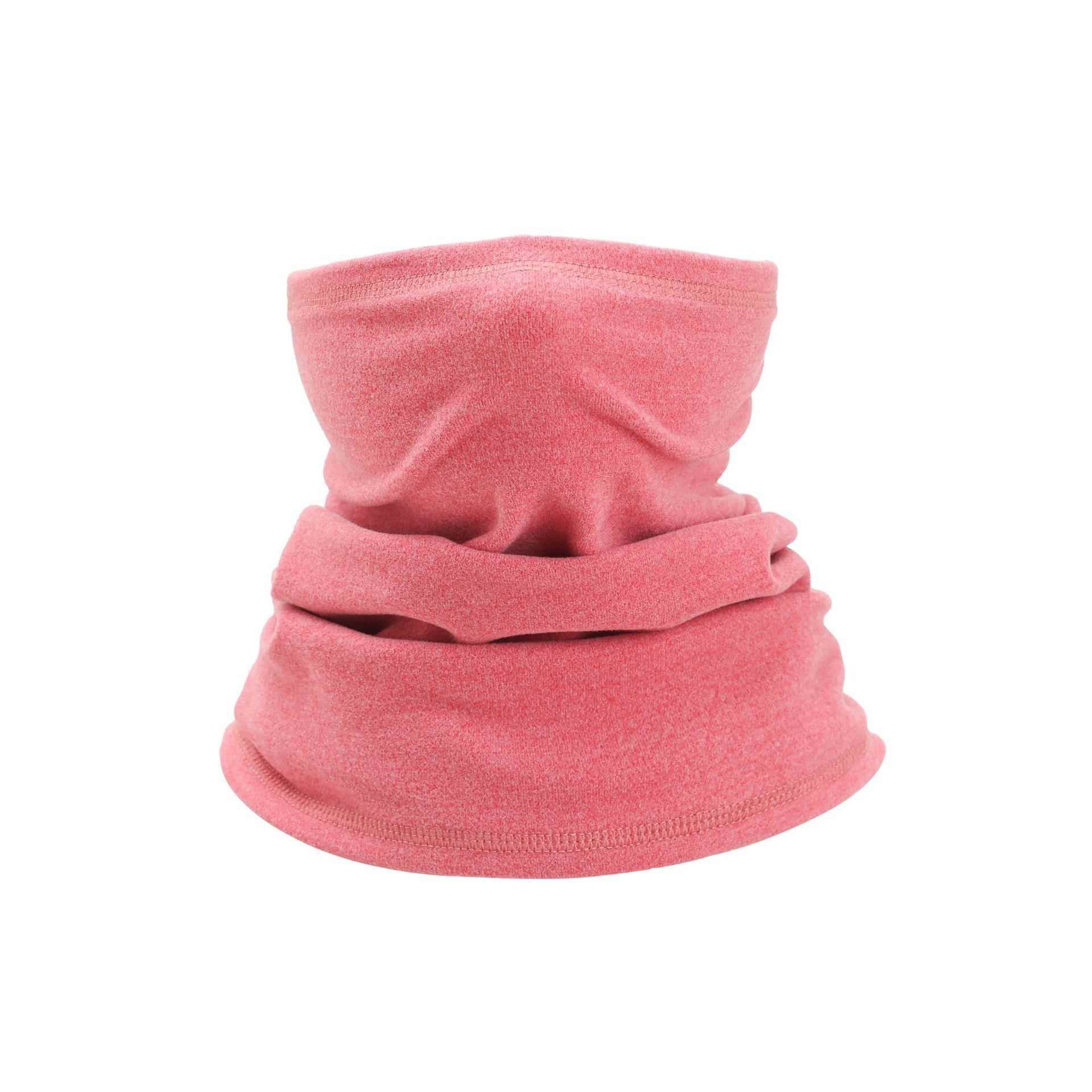 Winter warm children skiing under a double velvet, multi-purpose magic turban exercise