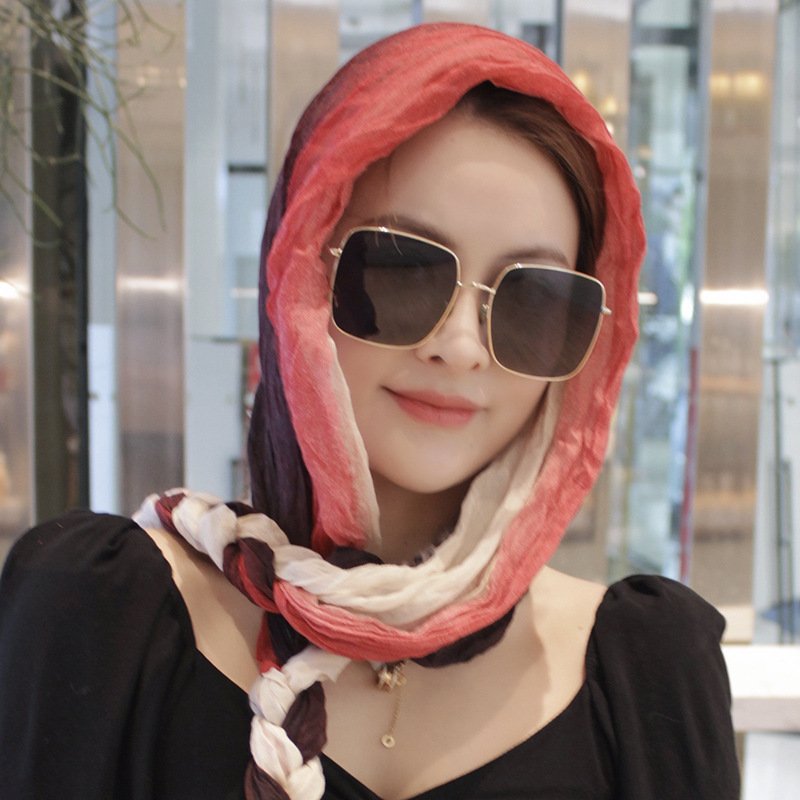 ♪ A turban-free turban-proof summer scarf hat travels ♪ New paragraph 2024