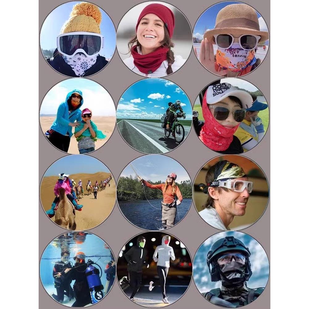 In the spring, outdoor sports travels in a weather-proof drying, turban-covered, male and female