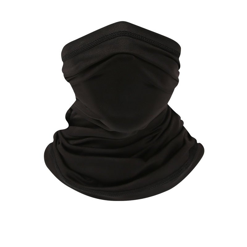 The sun-proof ice-covered turbans, the summer neck-protected male, was riding a thin towel outside a fish mask in the summer