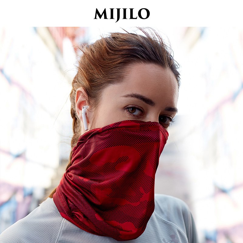 Miquilo's summer sunscreen twilight-covered men's turbaning outside the sport