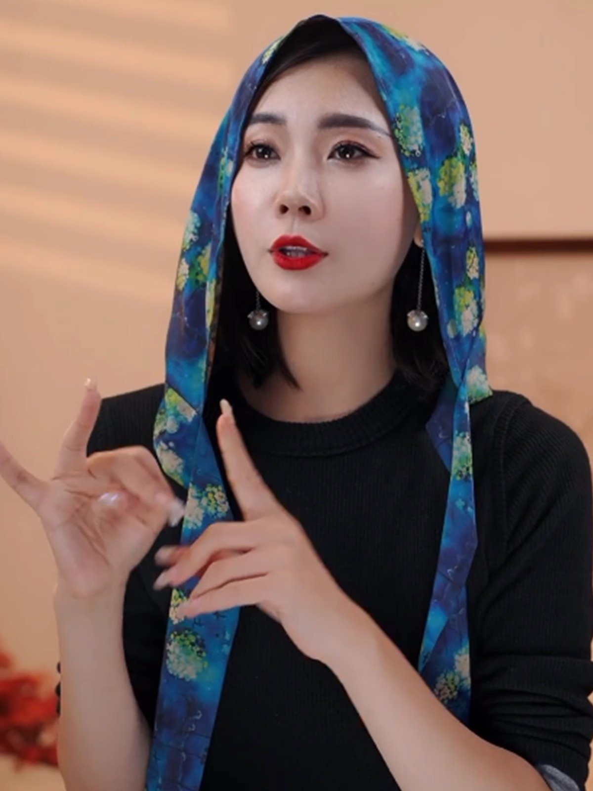 Take a picture! 2024 new national wind turban, summer sun-proof turban shawl