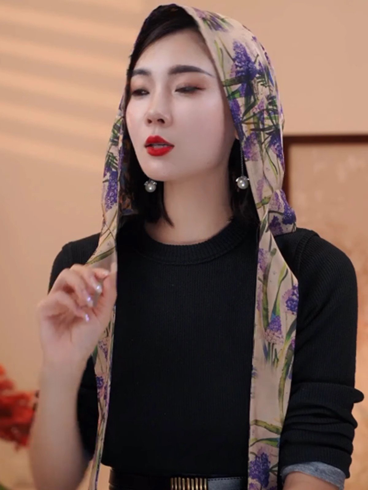 Take a picture! 2024 new national wind turban, summer sun-proof turban shawl