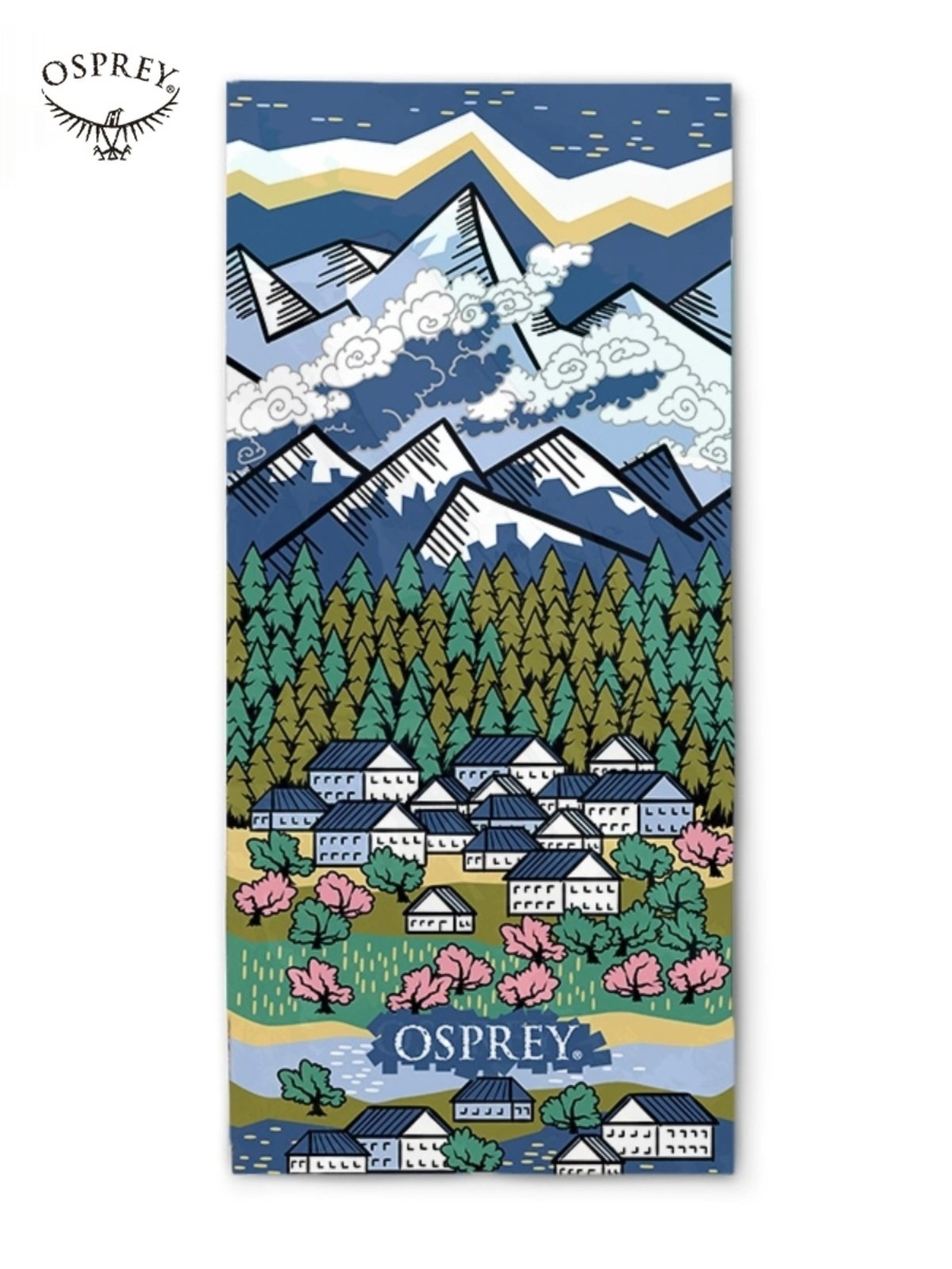 OSPREY MAGIC TURBANS, TAN-COVERED SNOW TURBANS, HIKING TURBANS