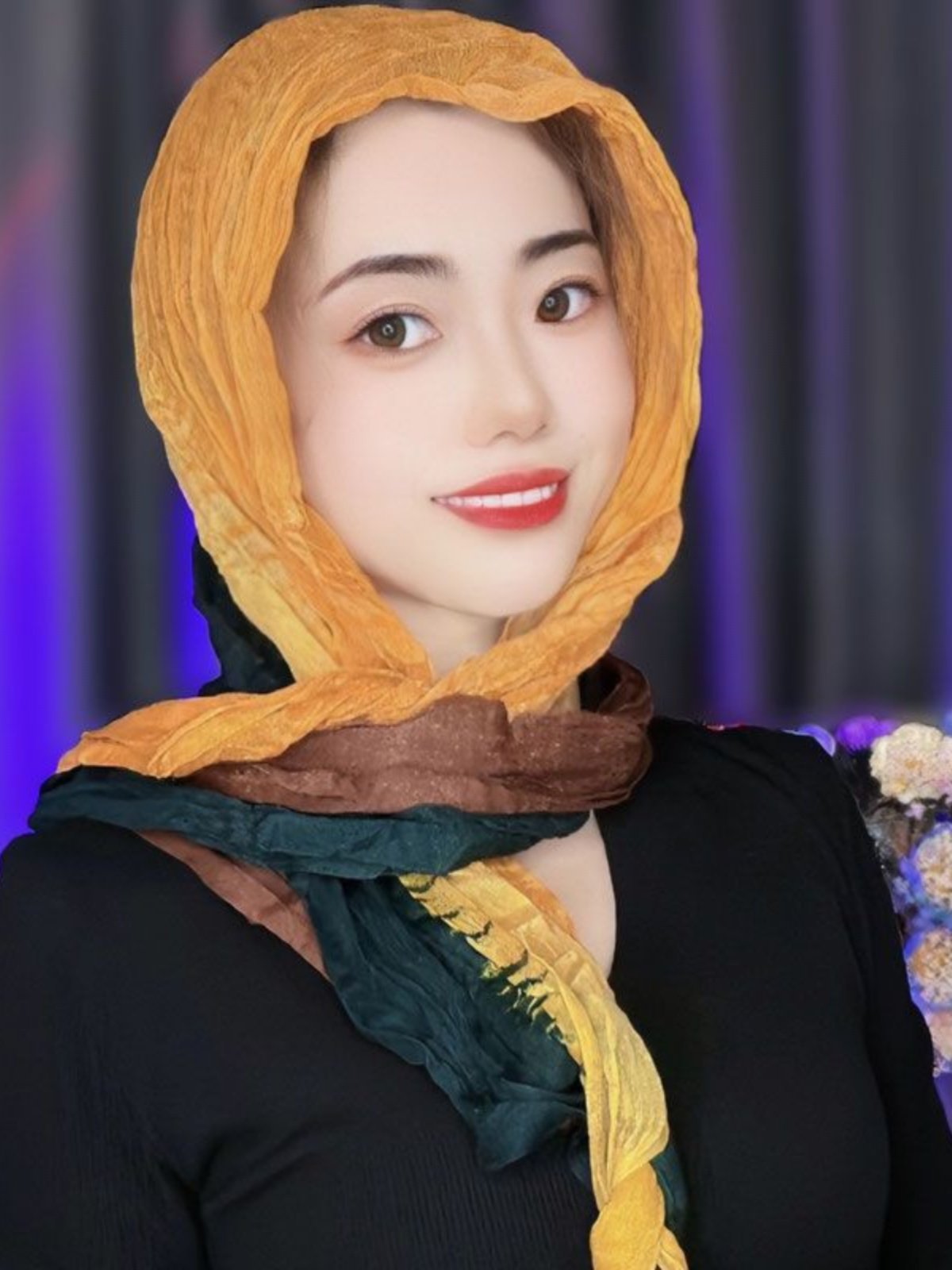New wrinkled turbans in the fall 2024