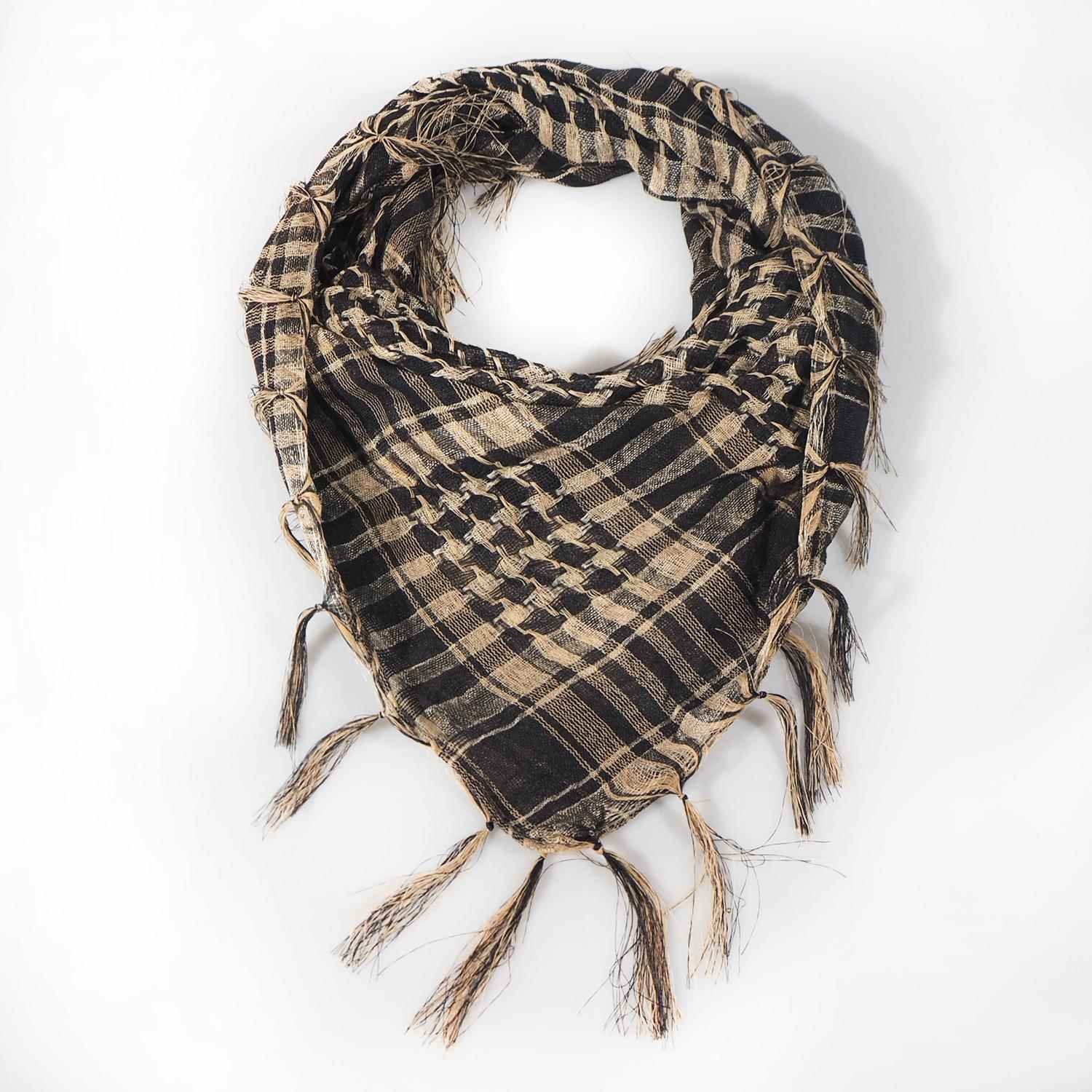 Air and sand turban men travelling to the desert to protect the dust multi-purpose shawl