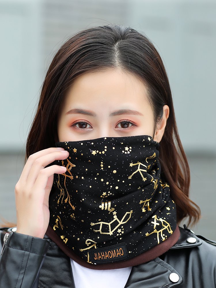 2024, Ms. Warm Shaft, cycling in the winter with a Korean-style neck-walled, cold-heavy, turban hat