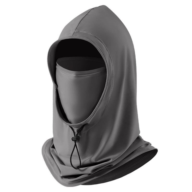 Sun-proof mask ice-crazed neck-covered, summer desert sand-covered, sand-covered, mountain-capped