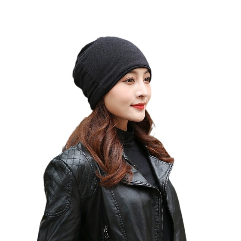Autumn scarf girl, multi-purpose turban turban protection mask riding a warm twirl hat