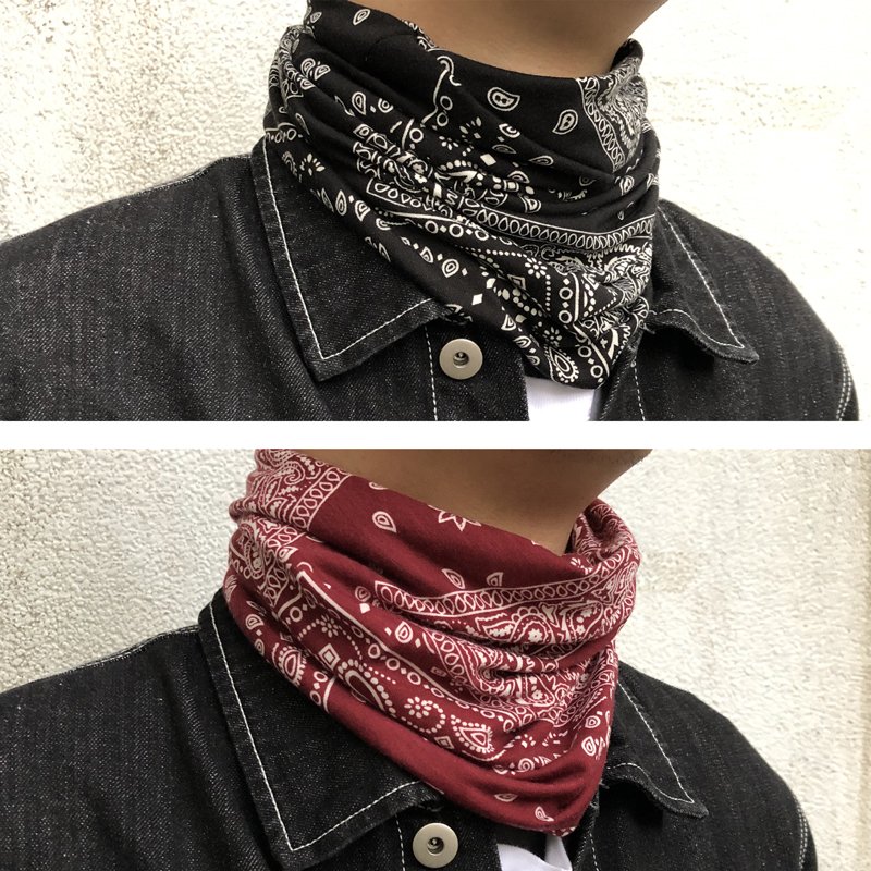 The autumn and winter warm days are a retrospect scarf and a twilight twilight twilight scarf for men
