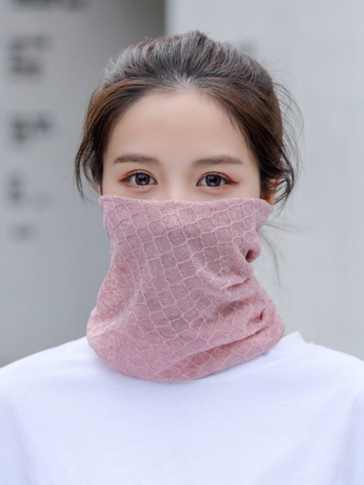 Summer turban neck sunscreen, ice-wired air-conditioning caps, outdoors for the forehead and tan