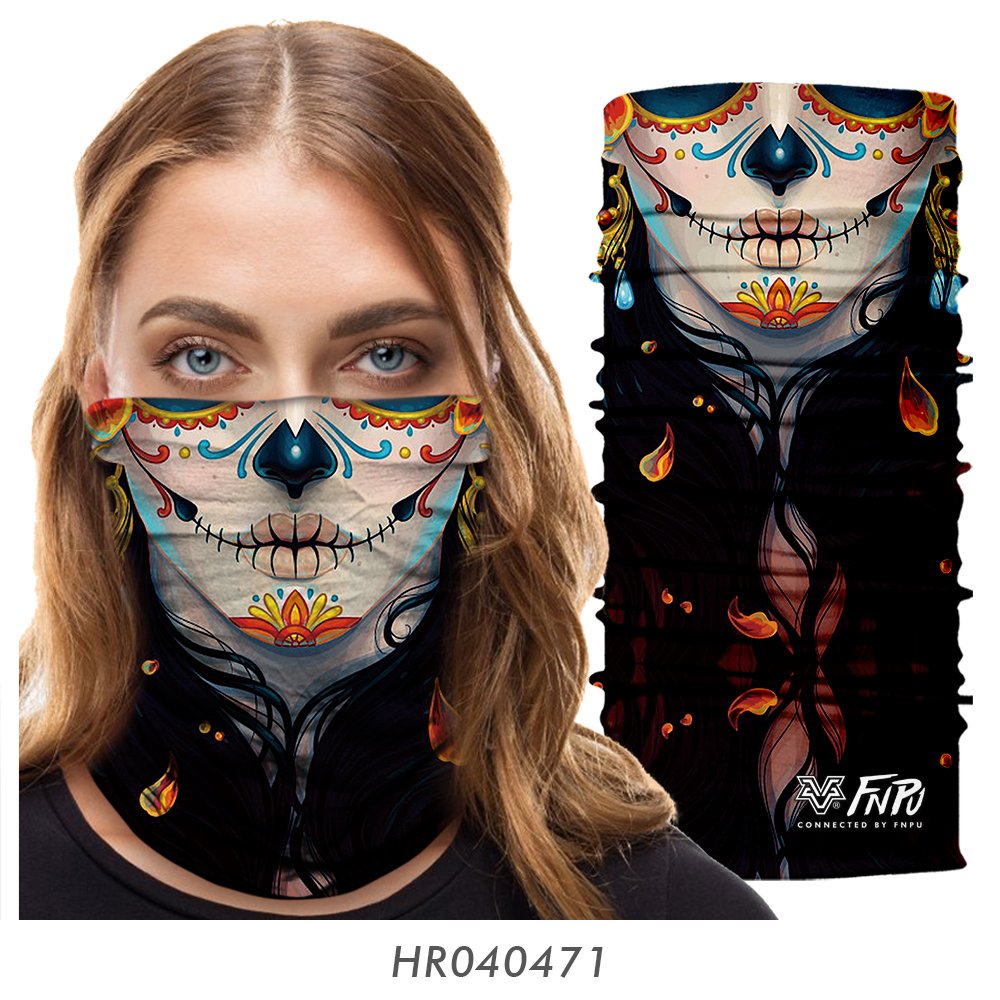 THE WITCH TATTOOED A SAND-PROOF HOOD AROUND A 3D MAGIC TURBAN