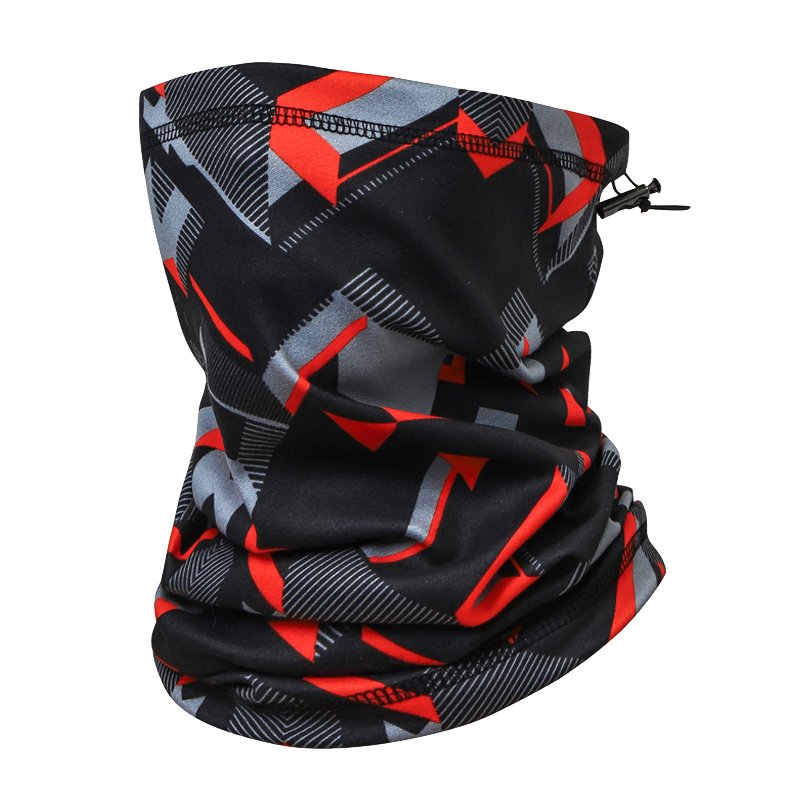 Car-crawling, wind-crowding, winter-heating motorcycle, wind-proof against cold-covered skiing and neck-protected magic turban