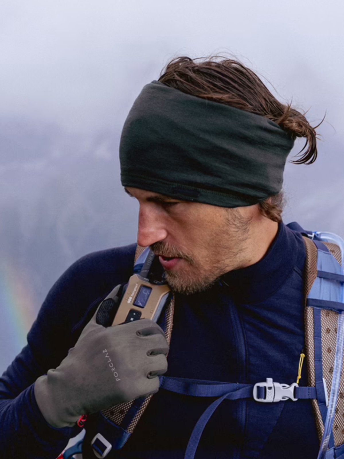 Melinus wool snorting and sweating and skiing and tanning