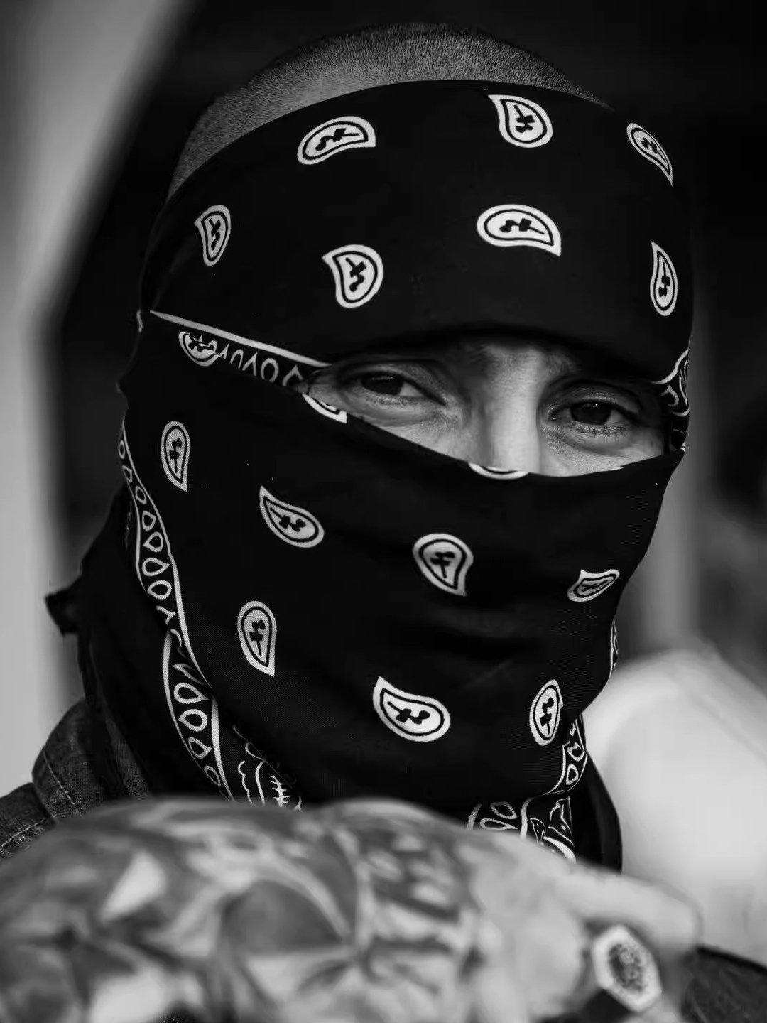 the hip-hop turban with the turban turban shawl