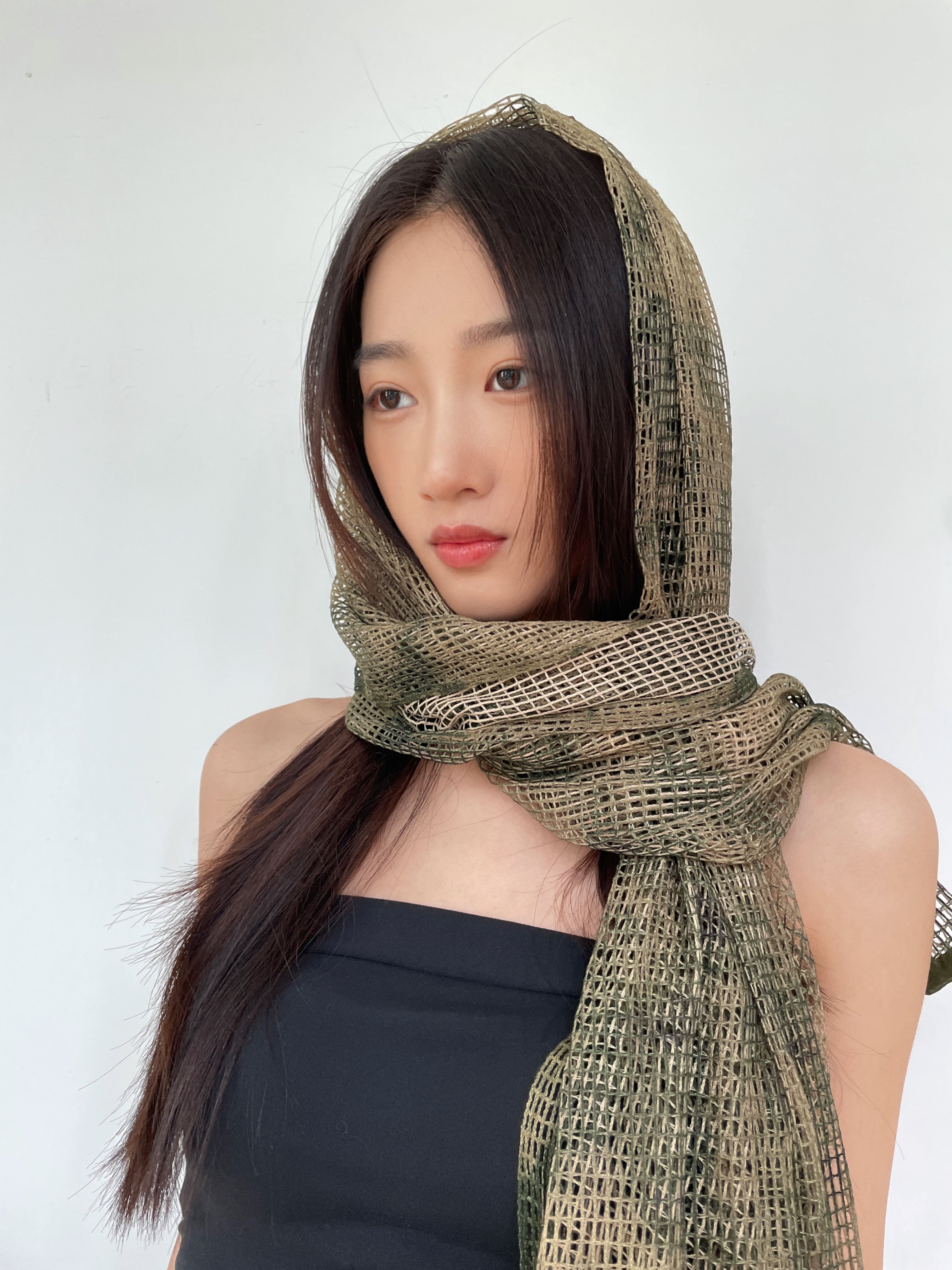 ♪ a plastered py2k hip-hop street turban shawl ♪