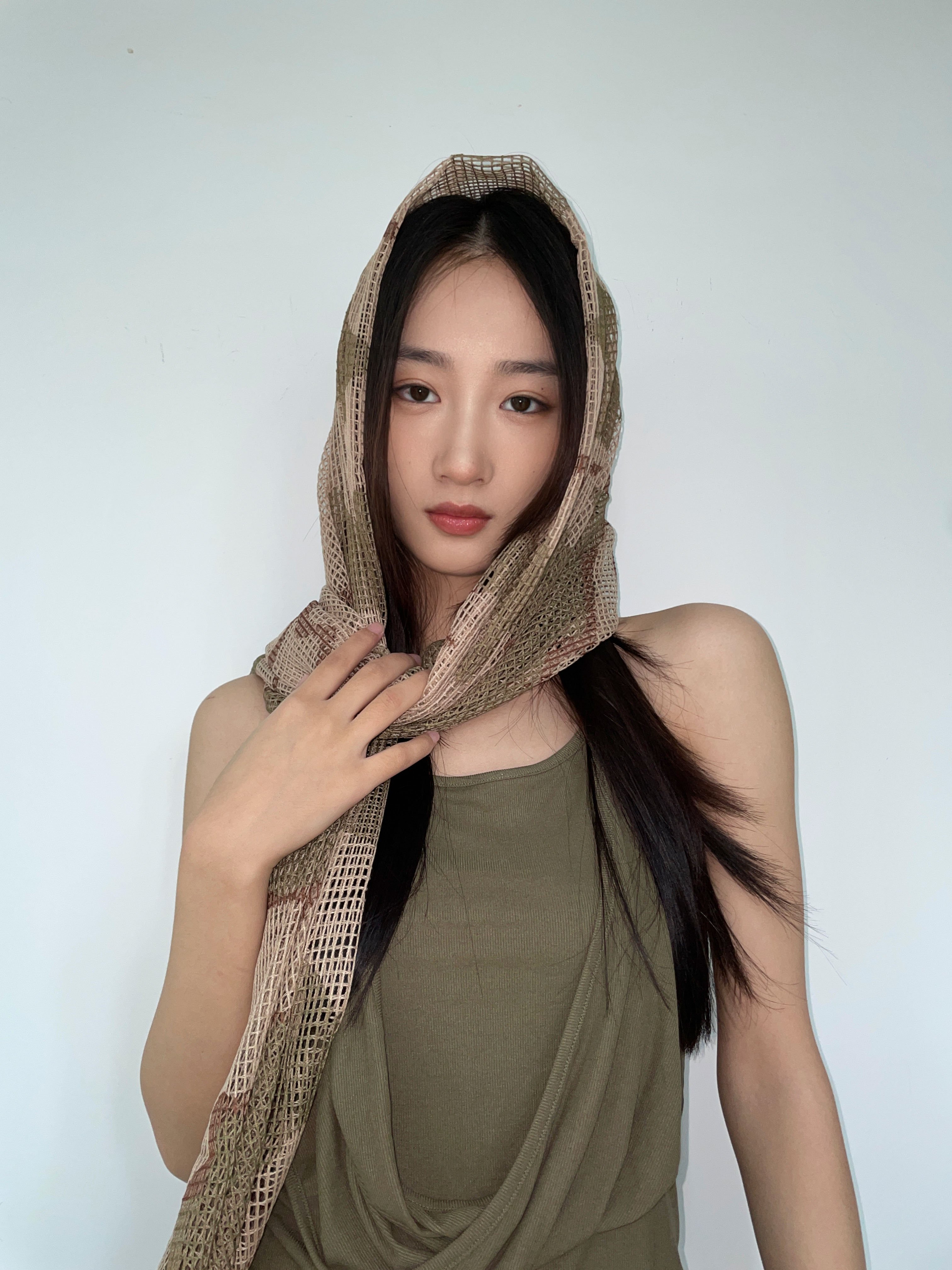 ♪ a plastered py2k hip-hop street turban shawl ♪
