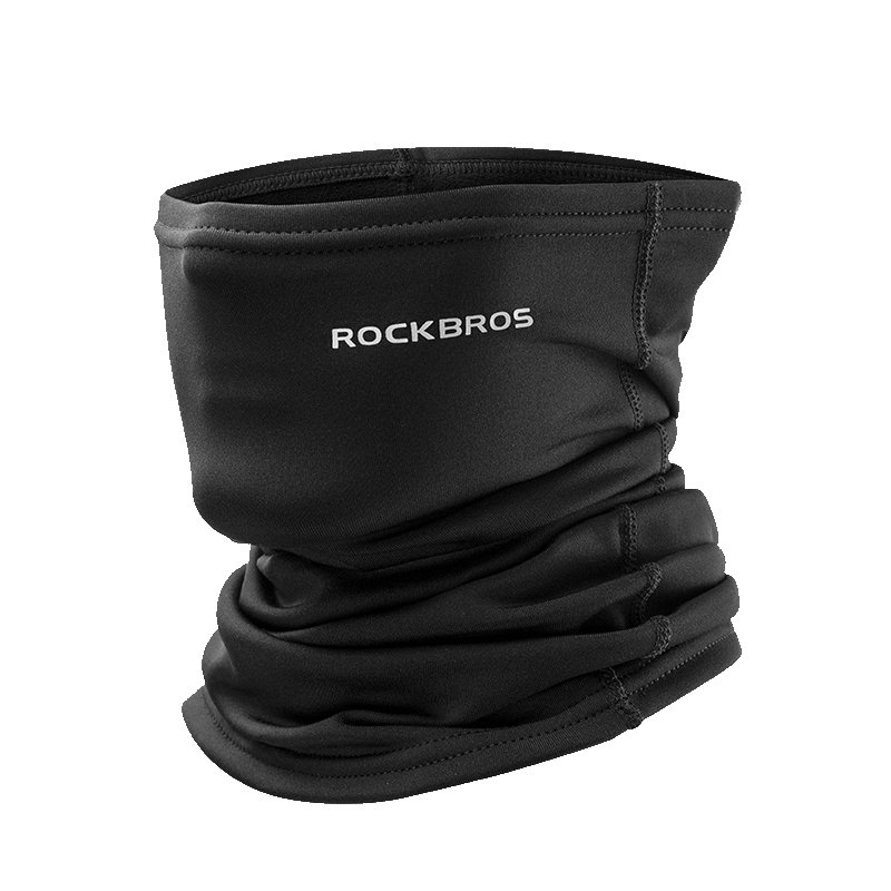 The Rock Brothers ride a mask to keep their whole face warm and velvet turban turbans around the men and women of the autumn and winter