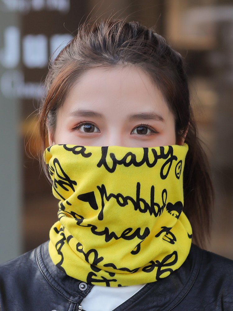 Ms. Warm Mask Zhui Zhui Han's 100-page magic turbans in the autumn and winter to protect the cold from the wind and warm the neck vertebrae
