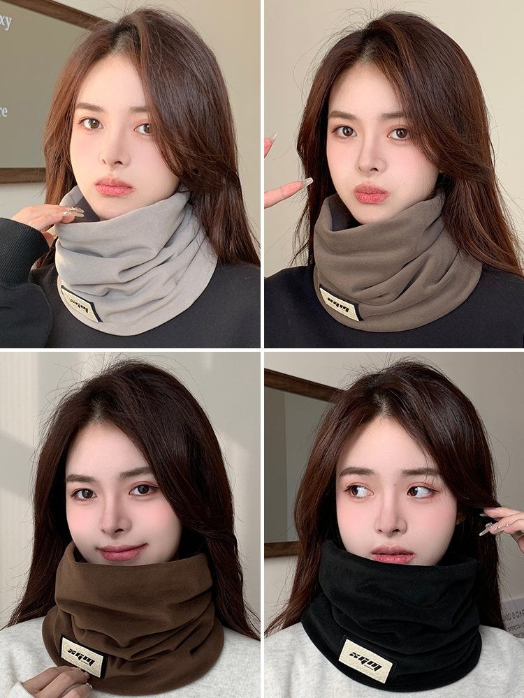 Car rides around the neck, a bike scarf lady rides a wind mask, warmer and thicker scarf in the winter