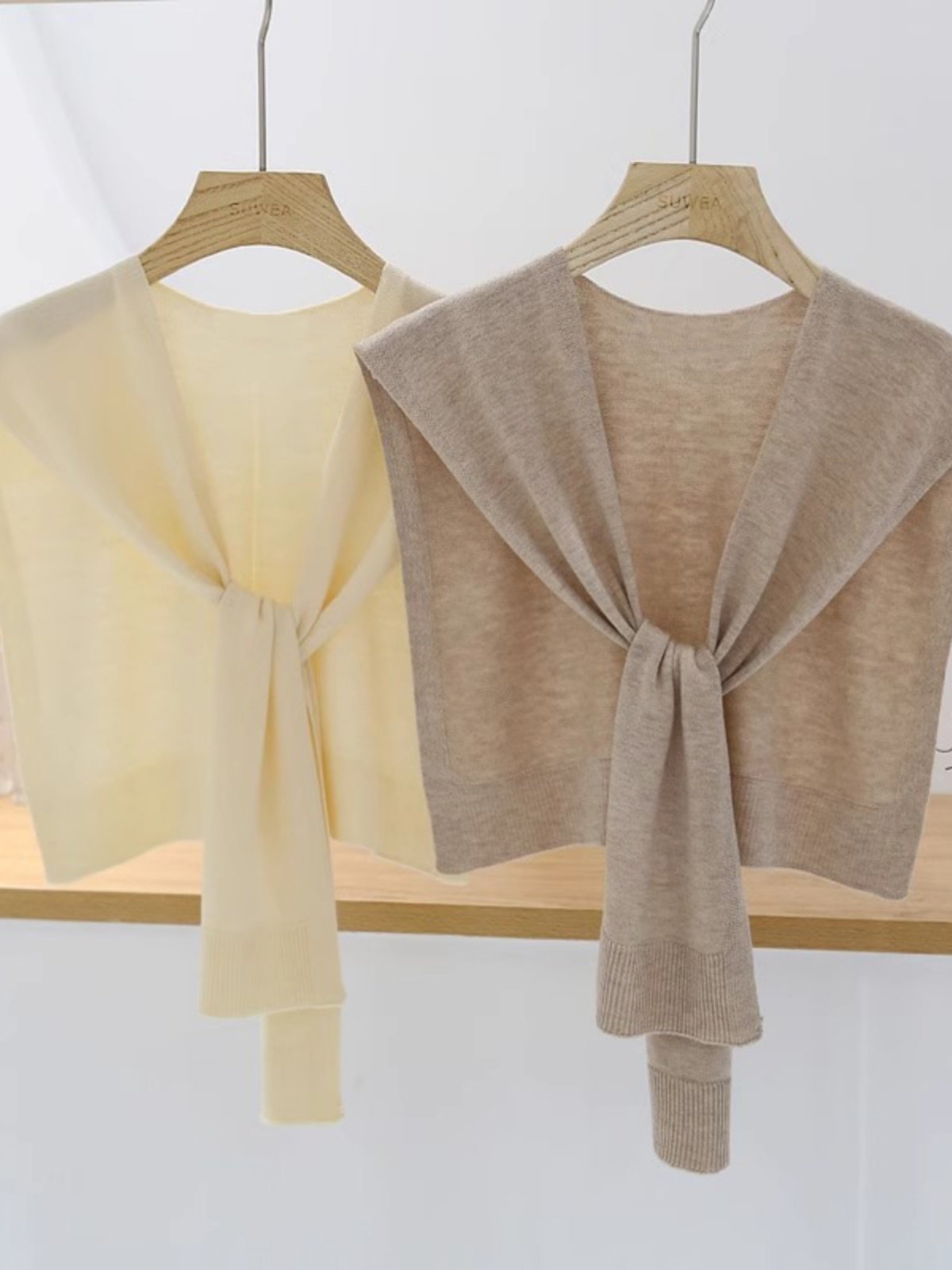 2024 new spring and autumn crotch shawl with a bungalow in the summer office air-conditioning room for the neck