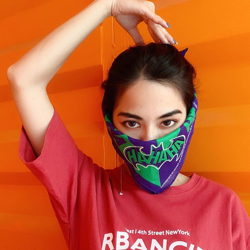 ♪ cartoon hip-hop turban men and women on the streets about a hundred hiphop towels ♪