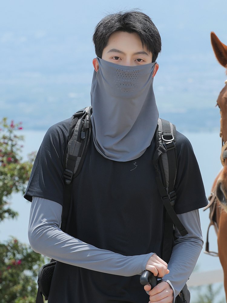 # Sunscreen mask men and women # Fish collar
