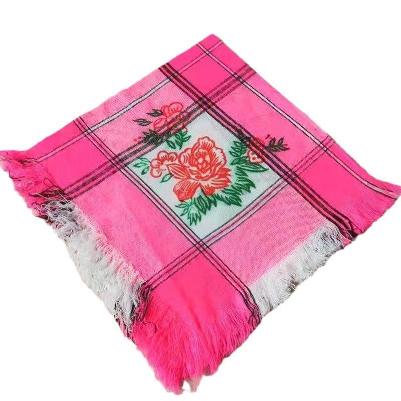 The old-fashioned turban for old-age turbans, which is encrypted by a pure cotton scarf