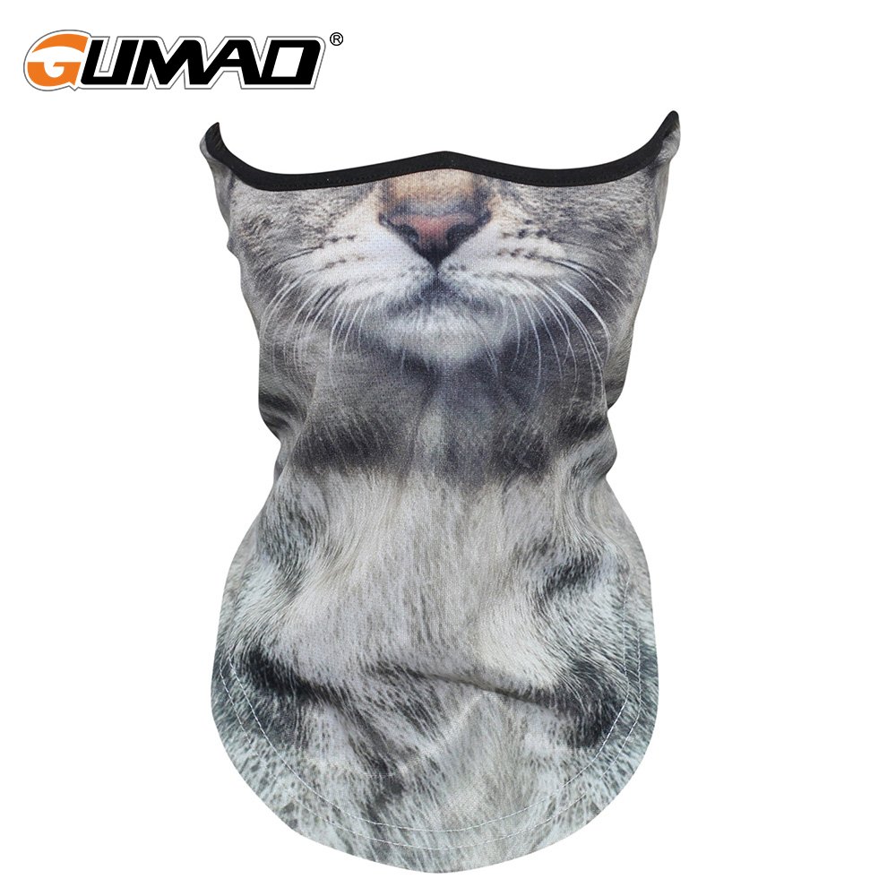 GUMAO/SCENE-PROTECTED TURBAN ANIMAL, CAT AND CAT, RIDING A MOUNTAIN-UP MASK AND FISHING TRIANGLE