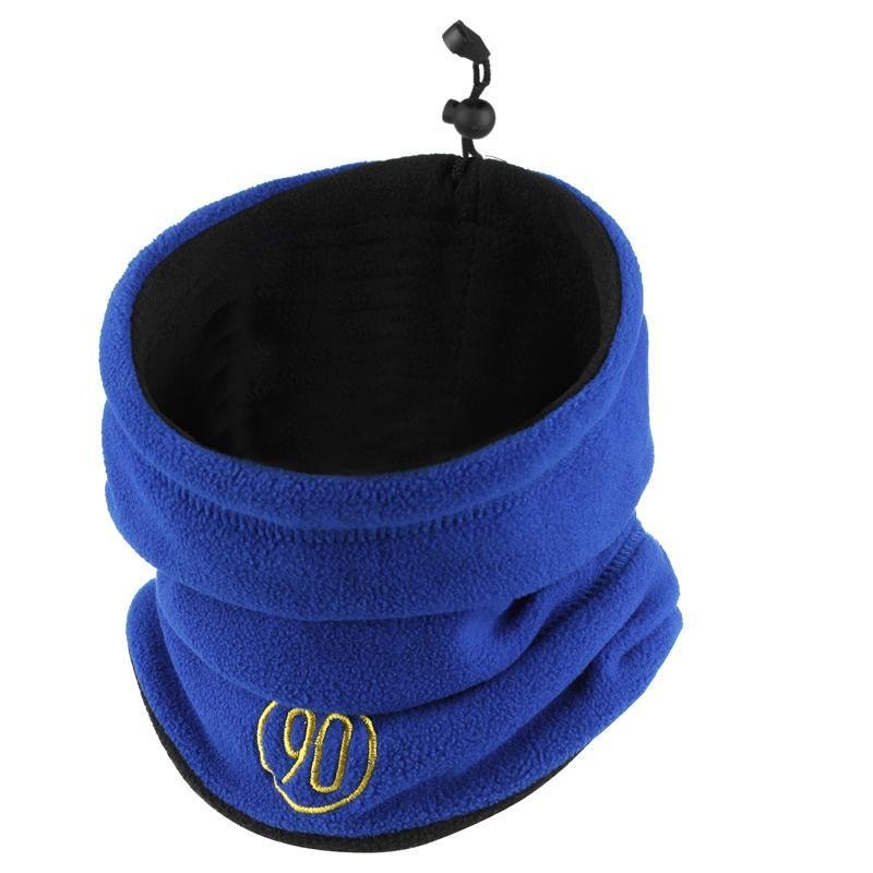 Men around the tides of autumn and winter velvet and thick-grained wind mask scarfs with warm and protective necks
