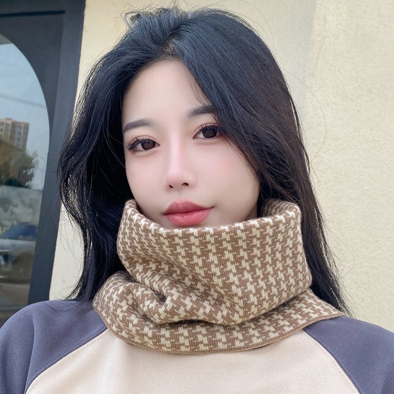 "Autumn and winter turban-covered face-to-face turban-to-heart turban-to-air-to-wind warmth-to-weave turban turbans"