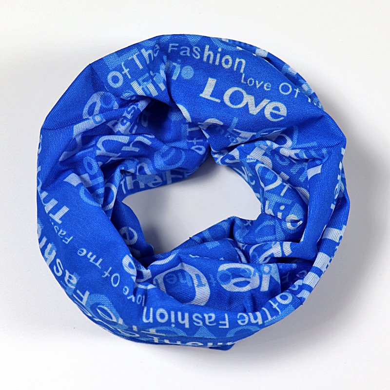 An outdoor multi-purpose, seamless turban colour change