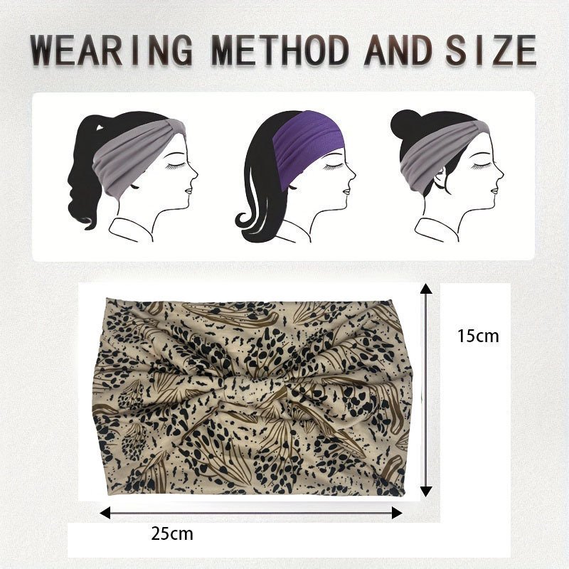 Bohemia's spring turban and summer turban elastic turban yoga exercise