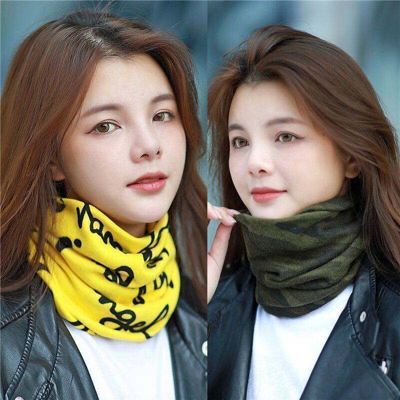 Autumn and winter shawl hats, a full of multi-purpose hoods, twisting the man and woman's general moon hat