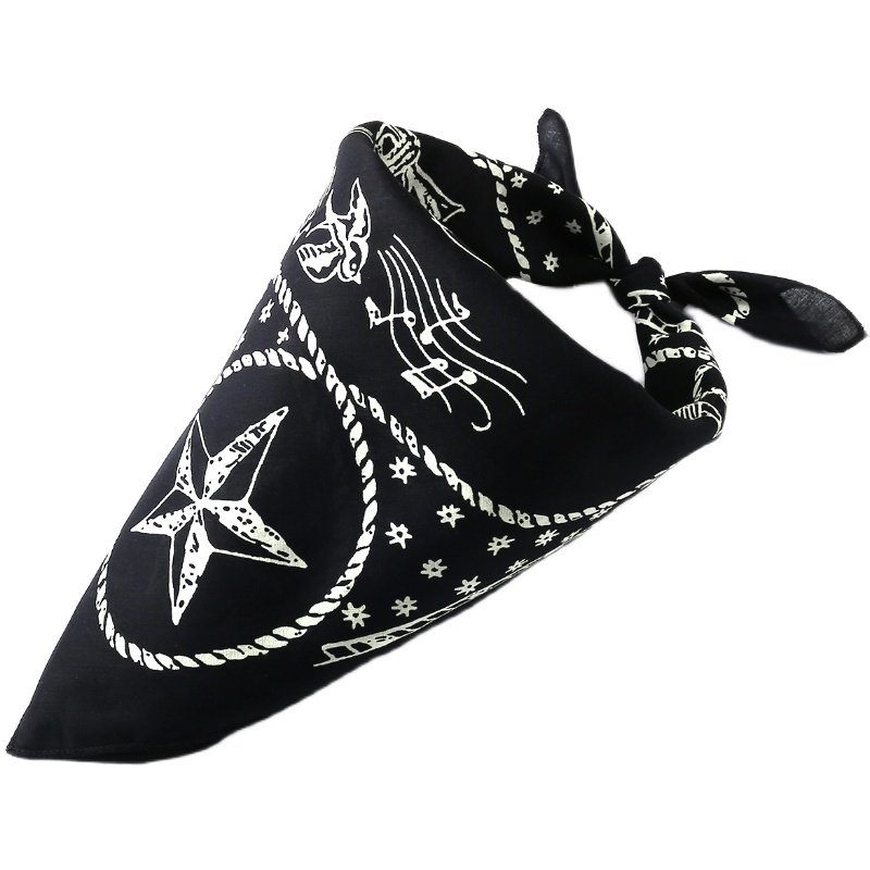 BANDANA AMERICAN SEAMBREAD PIRATES RIDE A MOTORCYCLE SCARF TO PROTECT THE SUN TOWEL HIP-HOP TURBAN