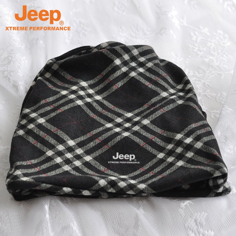 A NEW 2024 FOR A JEEP MEN'S NECK-GUARDED TURBAN FOR THE AUTUMN AND WINTER, WITH A PLASTER SCARF