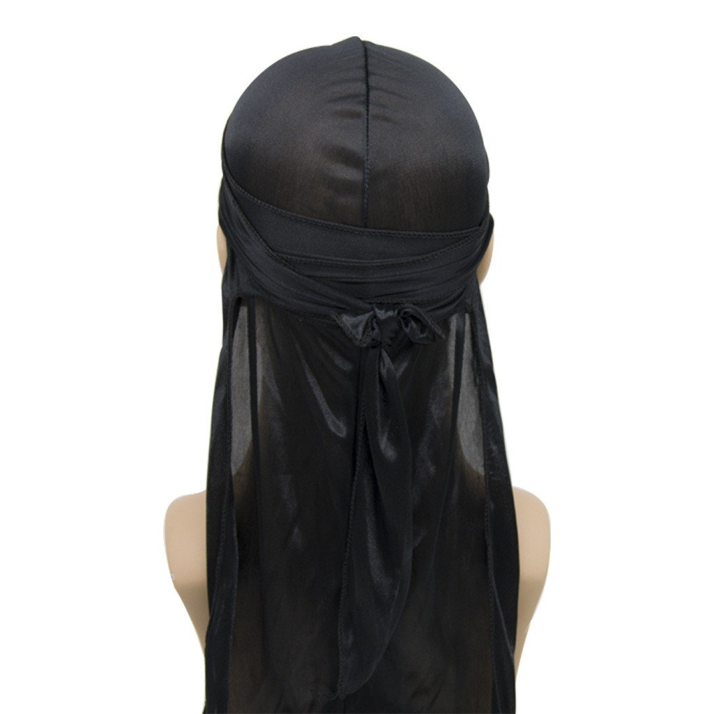hiphop/durag turban street hip-hop basketball bboy pirate cap, long tail cap
