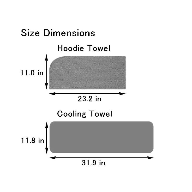 THE U-TYPE COLD-SEATED HOODIE TOWELS