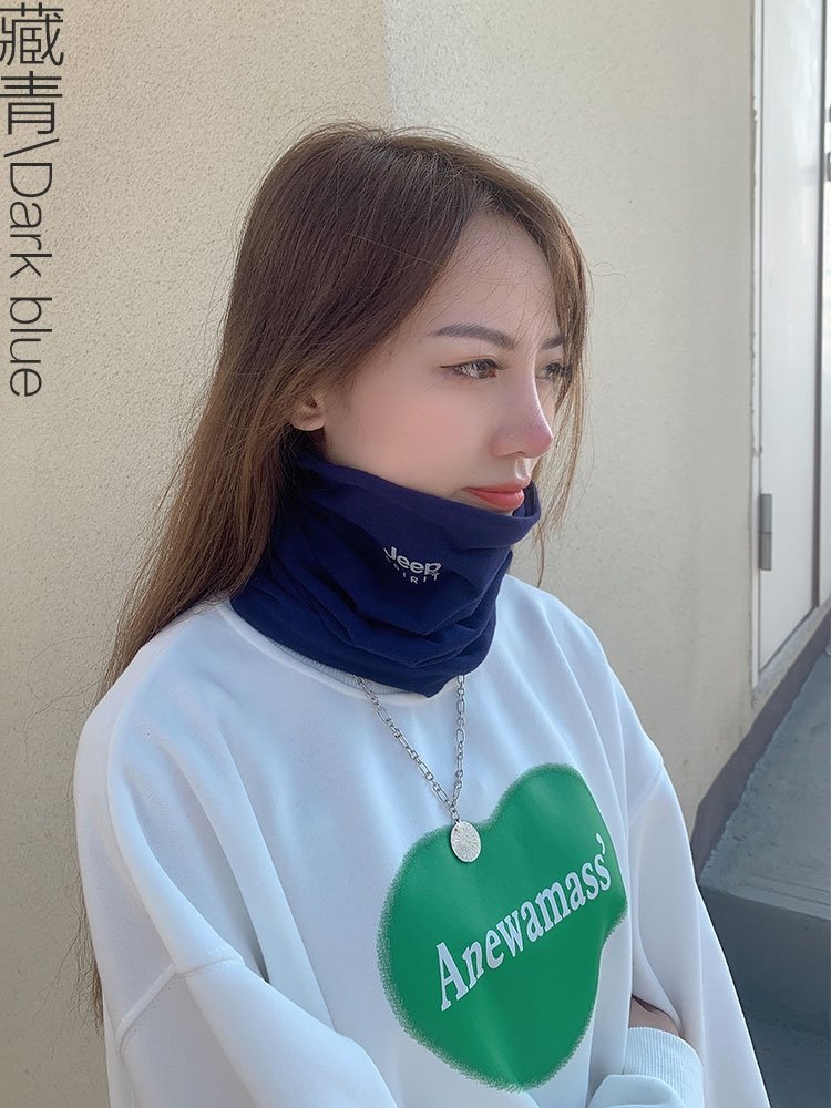 JEEP XINJIANG PURE COTTON-COVERED MALE NECK-PROTECTED MOTORCYCLE RIDING A MASK TO KEEP THE WIND WARM OUTDOOR COLD SCARF GIRL
