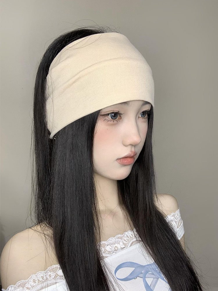 A new 2024 turban Yoga Street plaque with a running and sweating outdoor sports cap
