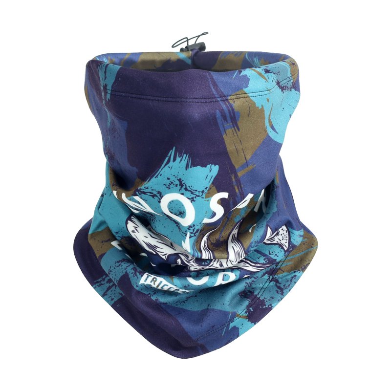 An open-air warm mask for a man in the autumn and winter winter, a cold and a turban for a woman with a thick neck turban