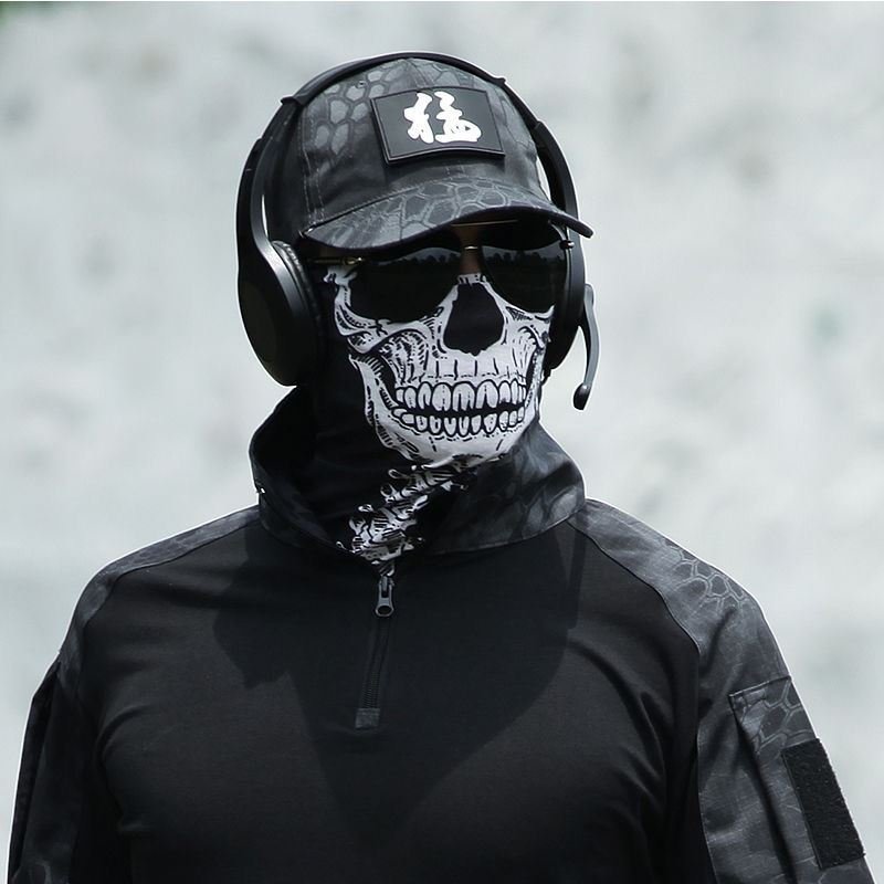 The turban-free skull-skull caps, the multi-purpose mask for men and women