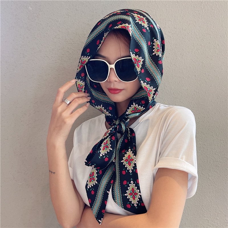 2024 Spring/Summer Red Mask Mask, sunscreen, neck-protected silk towels, sunscreen hoods