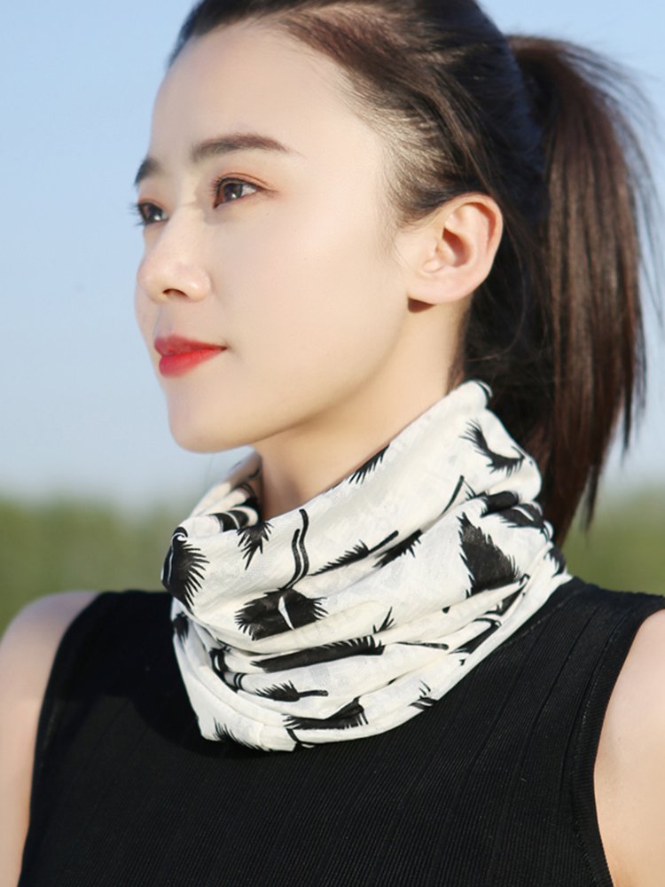 Summer ice-screeching turban-proof turban hat for women running outdoors for neck vertebrae