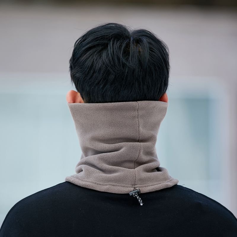 A neck-covered winter warmth-covered wind and cold-protected neck scarf for male and female neck-caps